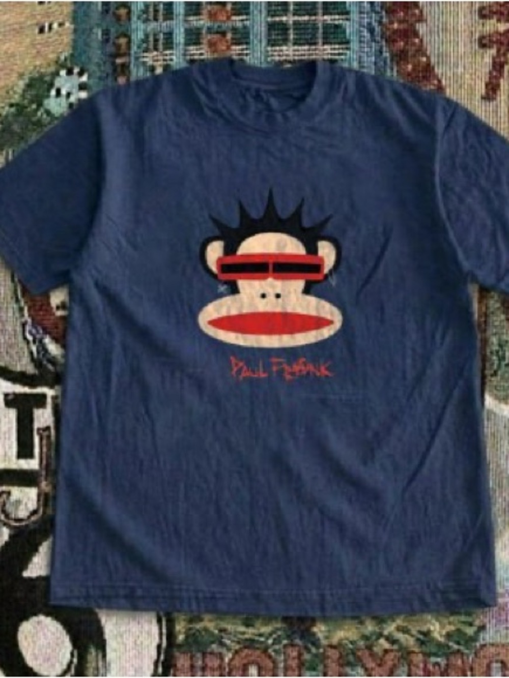 Paul Frank Boys' Navy Monkey Graphic T-Shirt